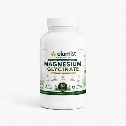 Pure Magnesium Glycinate for Relaxation & Recovery