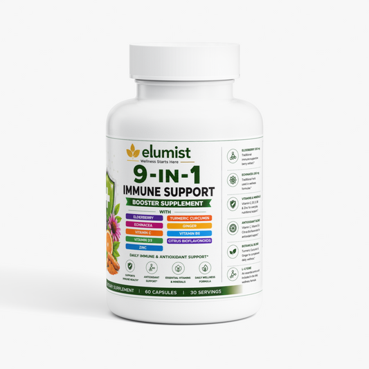 9-in-1 Immune Support Supplement, Antioxidant Formula