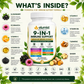 9-in-1 Immune Support Supplement, Antioxidant Formula